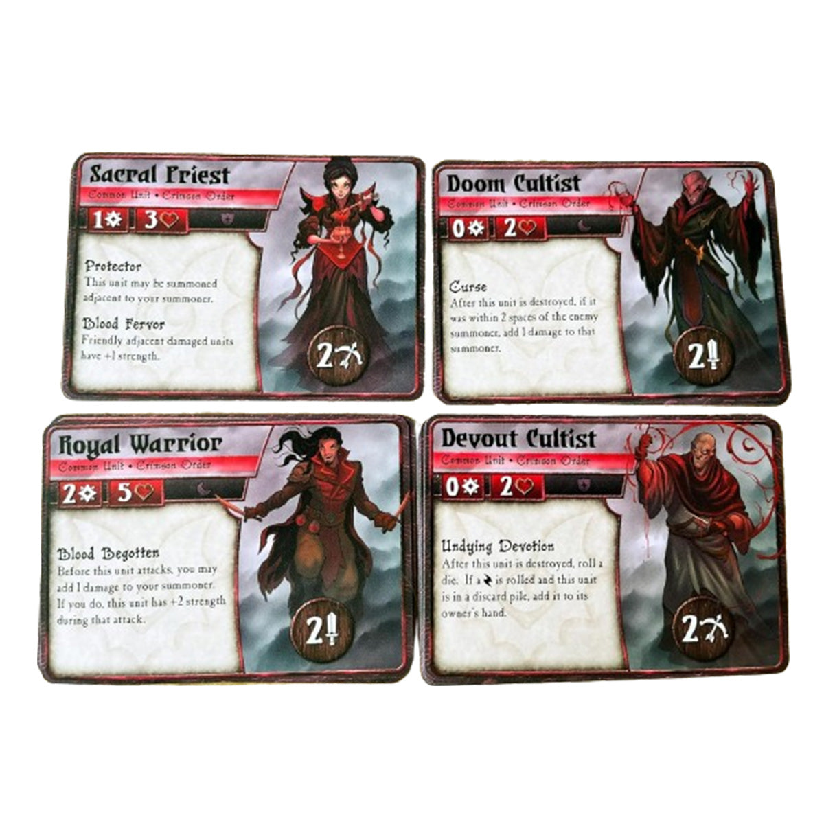 Summoner Wars Second Edition Crimson Order Faction Deck