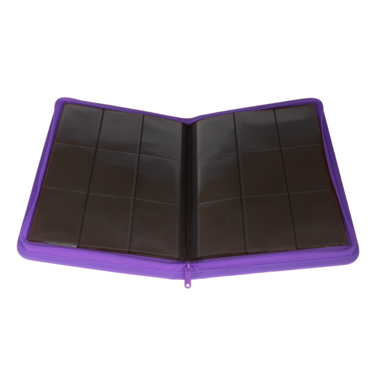 Collector's Series 9 Pocket Zip Trading Card Binder - PURPLE