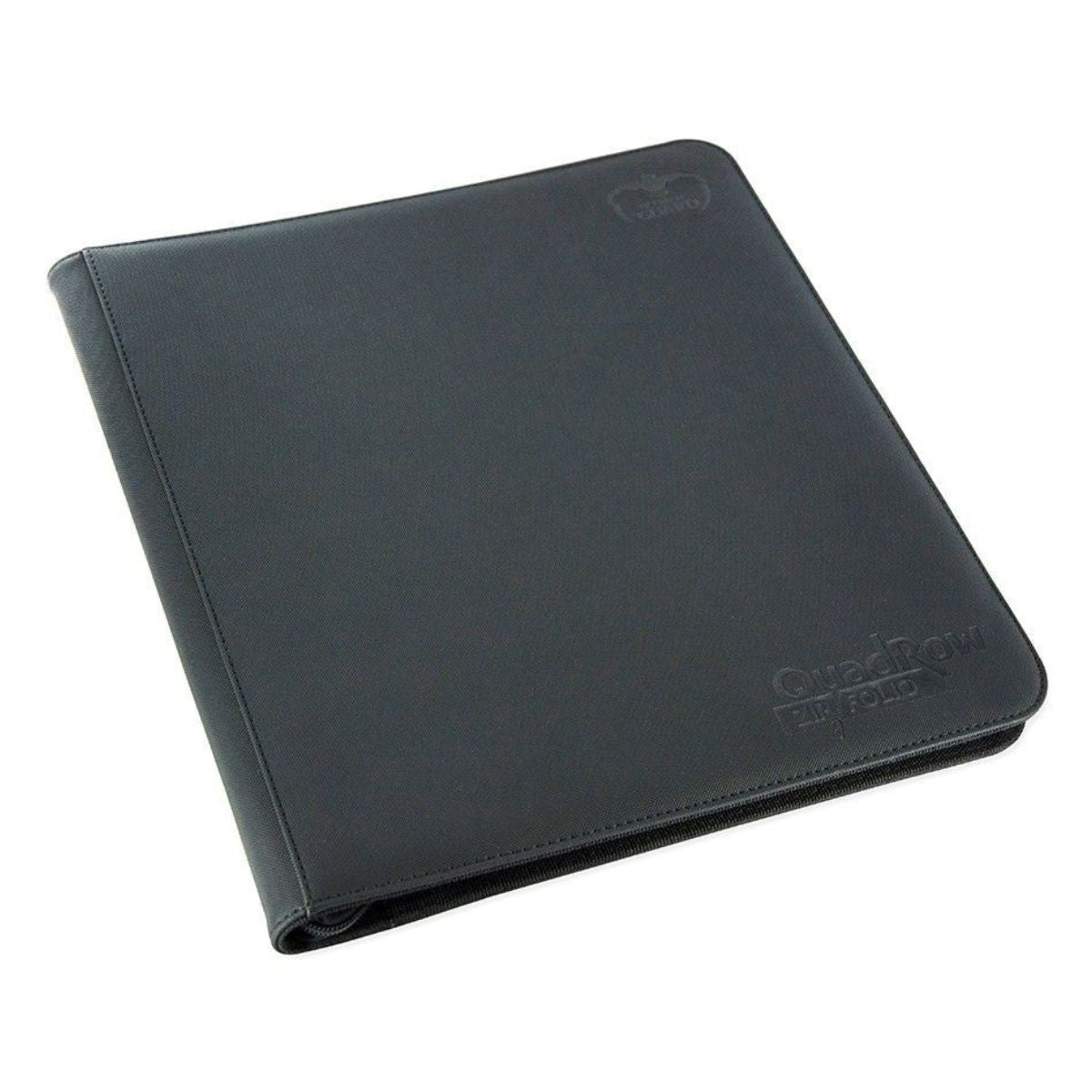 Ultimate Guard 12-Pocket QuadRow ZipFolio XenoSkin Black Folder