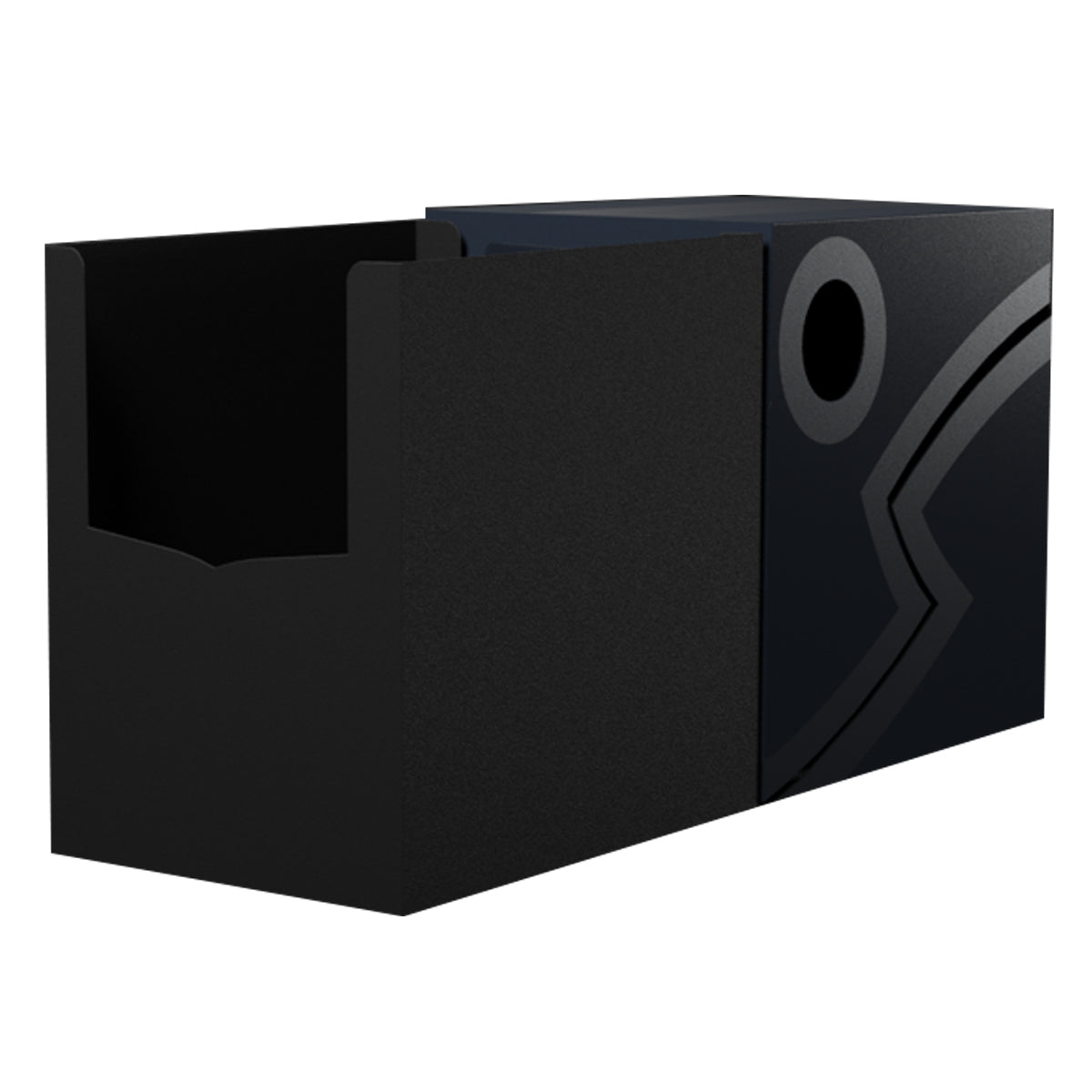 Dragon Shield Revised Double Shell - Midnight Blue/Black Deck Box