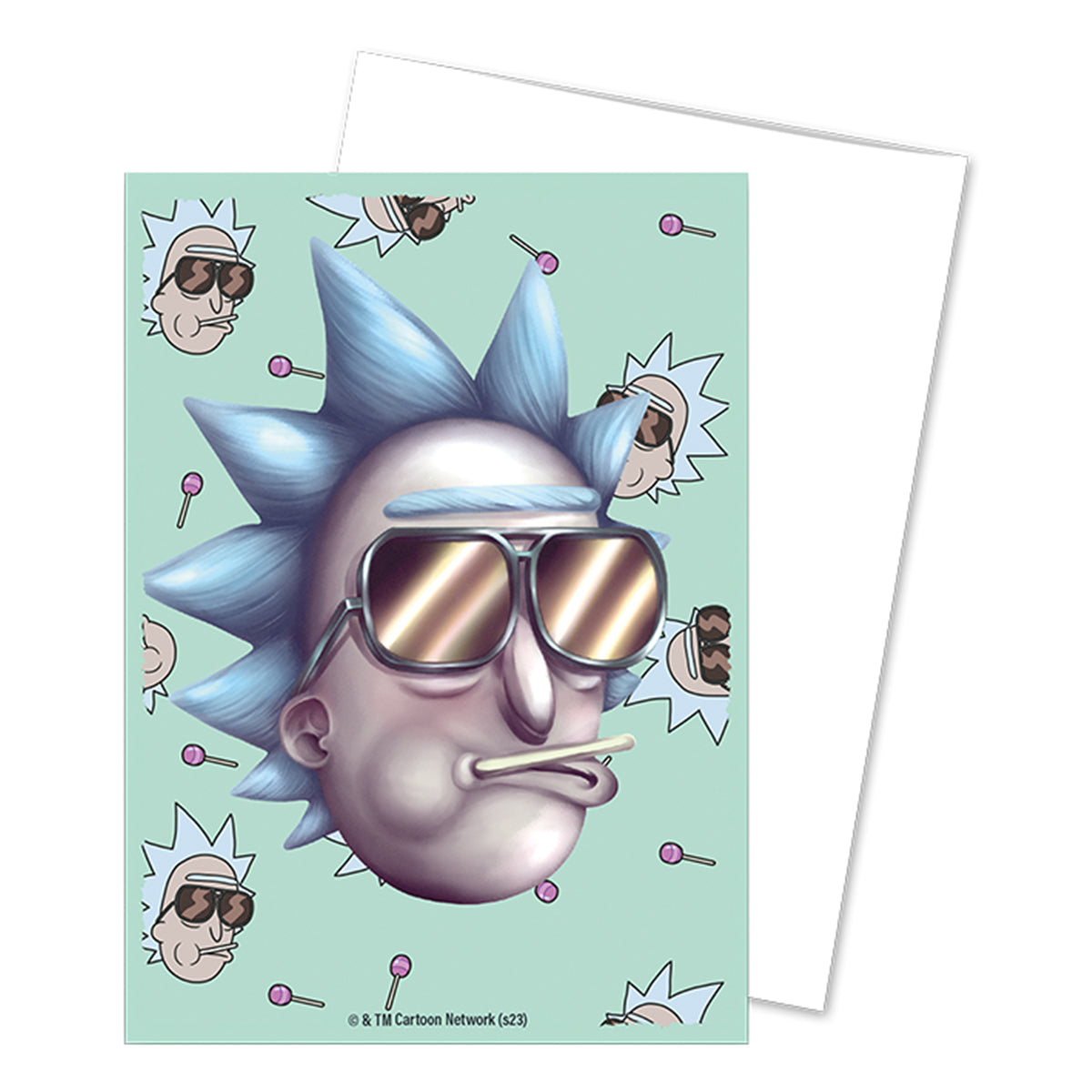 Dragon Shield 100ct Brushed Art  Cool Rick Sleeves