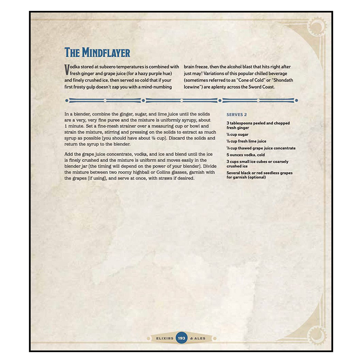 D&D Heroes Feast The Official Dungeons and Dragons Cookbook