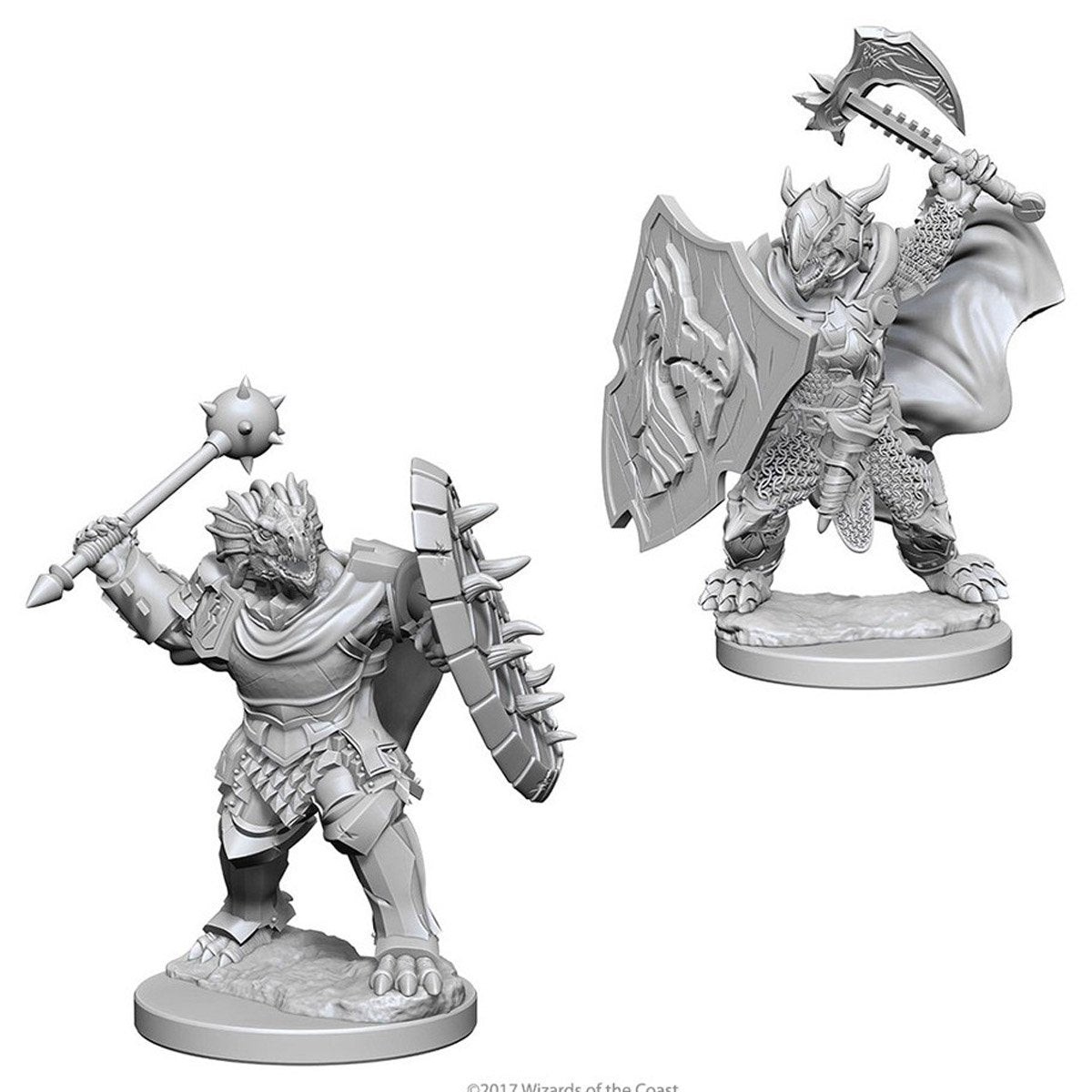 Dungeons & Dragons - Nolzurs Marvelous Unpainted Minis: Dragonborn Male Paladin