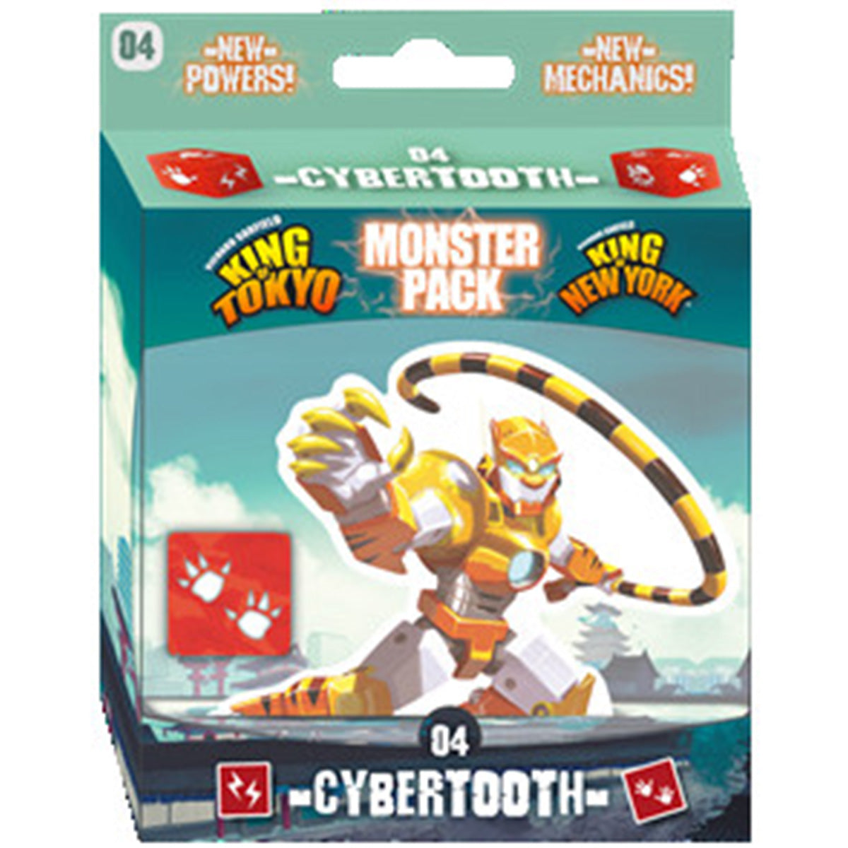 King of Tokyo Cybertooth Monster Pack Expansion