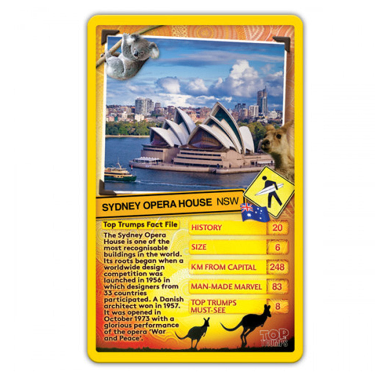 Australia Top 30 Things to See Top Trumps