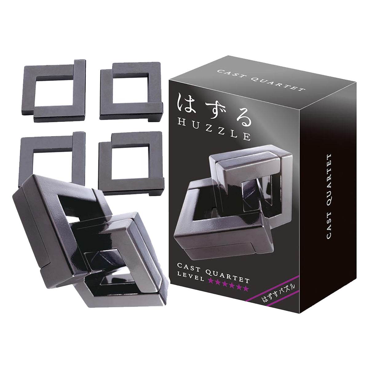 Hanayama Huzzle Hand Puzzle L6 Quartet – Gameology