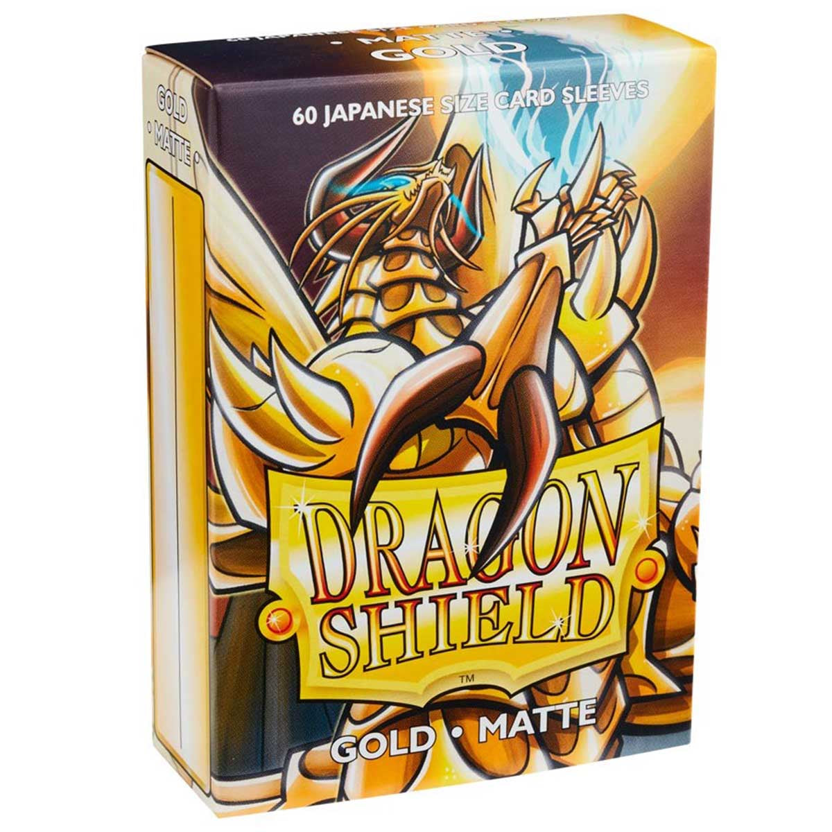 Dragon Shield Japanese 60ct Matte Gold Sleeves 59x86mm