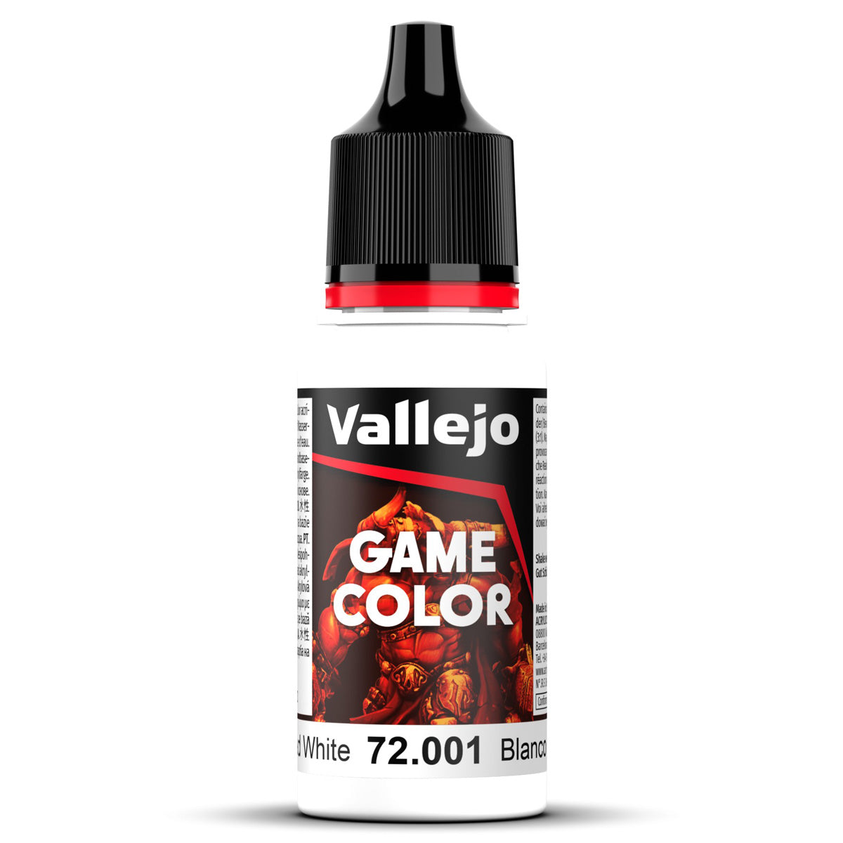 Vallejo Game Colour Dead White 18ml (72.001)