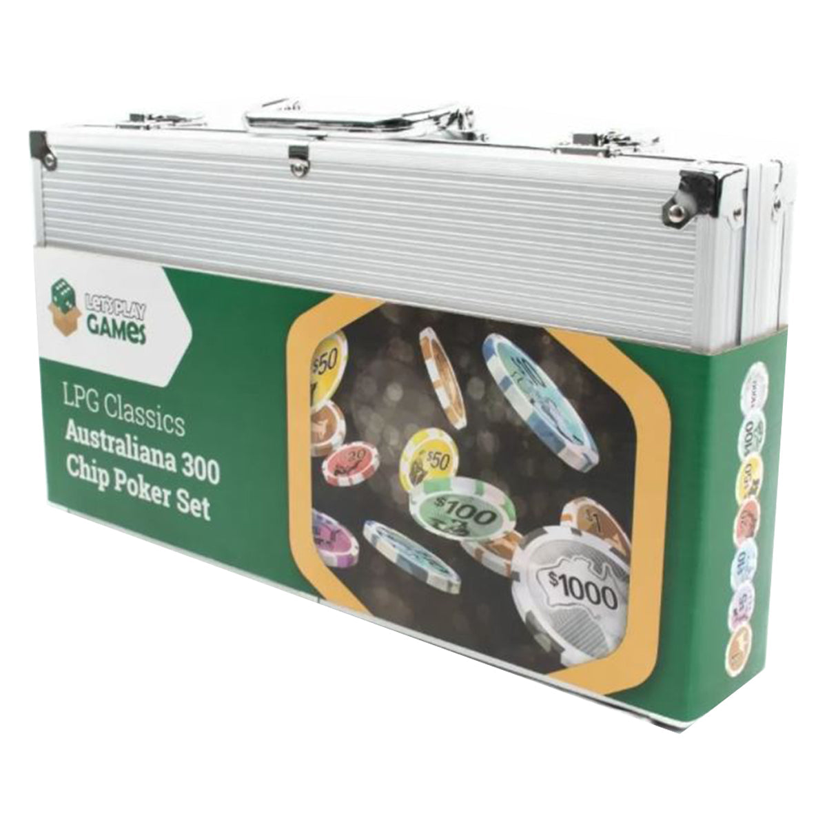 LPG Australiana Poker Set - 300 Chips