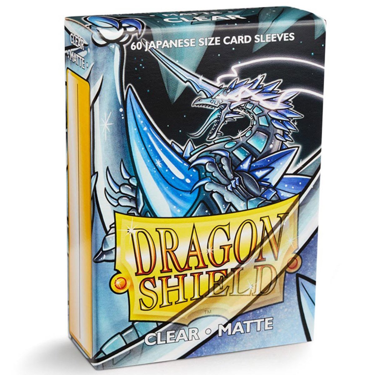 Dragon Shield Japanese 60ct Matte Clear Sleeves 59x86mm