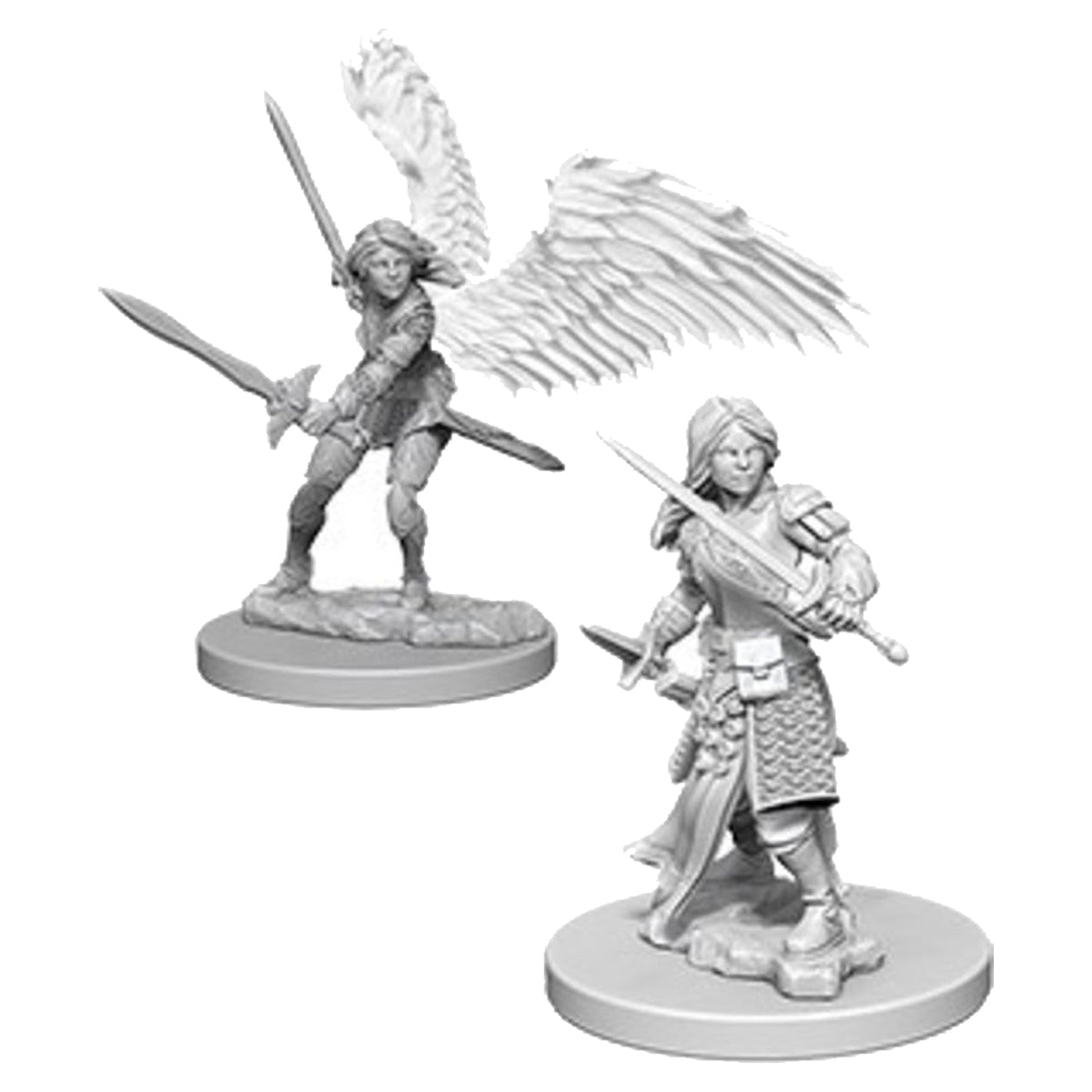 D&D Nolzurs Marvelous Unpainted Miniatures Aasimar Female Paladin