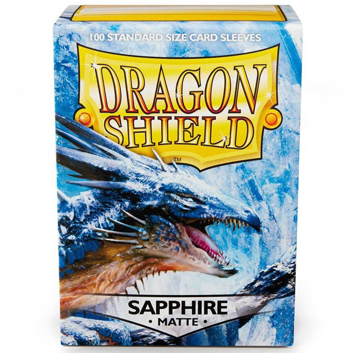 Dragon Shield Standard 100ct Matte Sapphire Sleeves 63x88mm