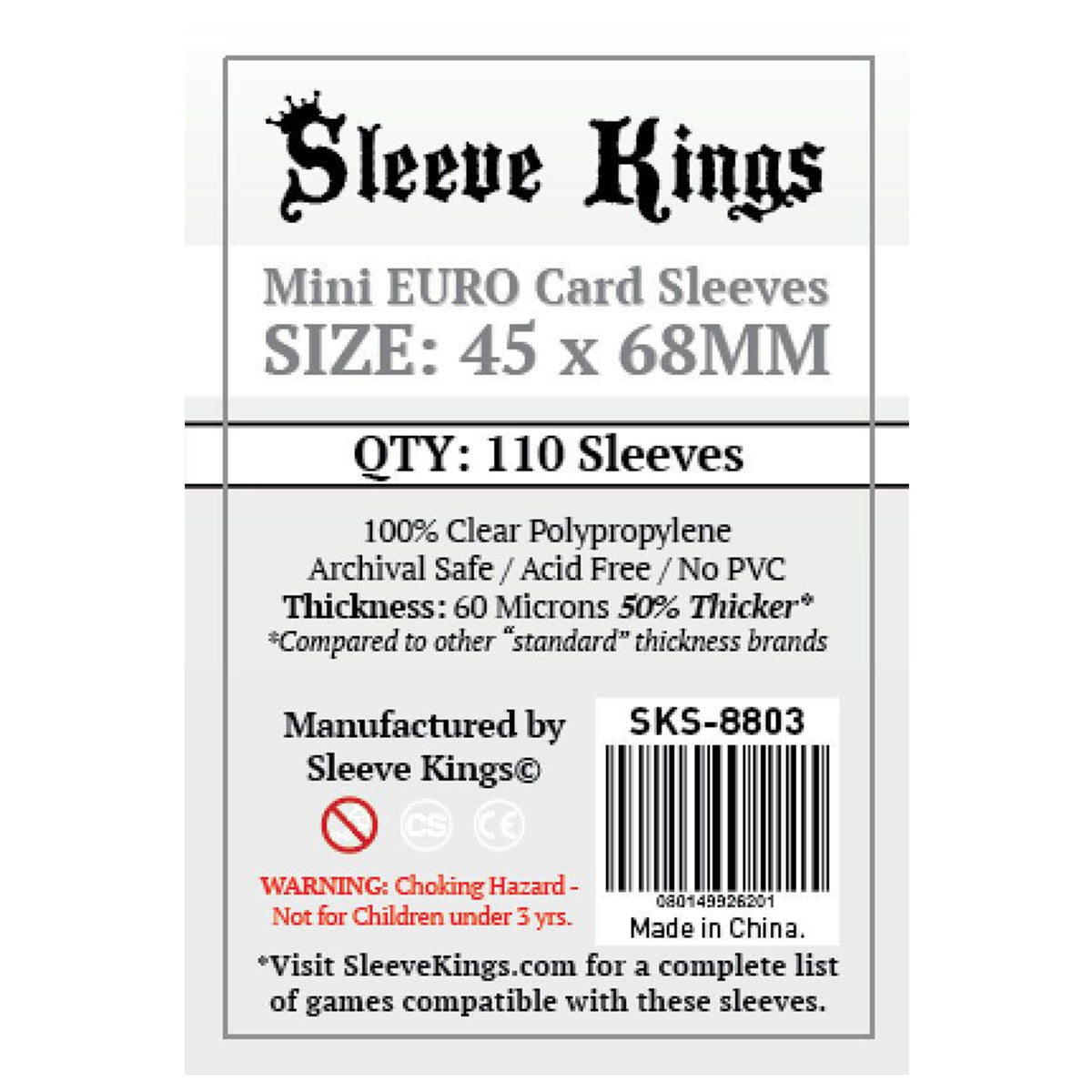 SLEEVKING_EURO_45X68_L