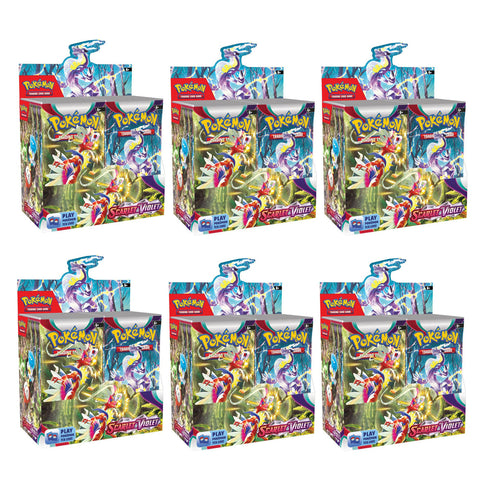 Scarlet and Violet 1 Booster Box X 6 POKEMON TCG