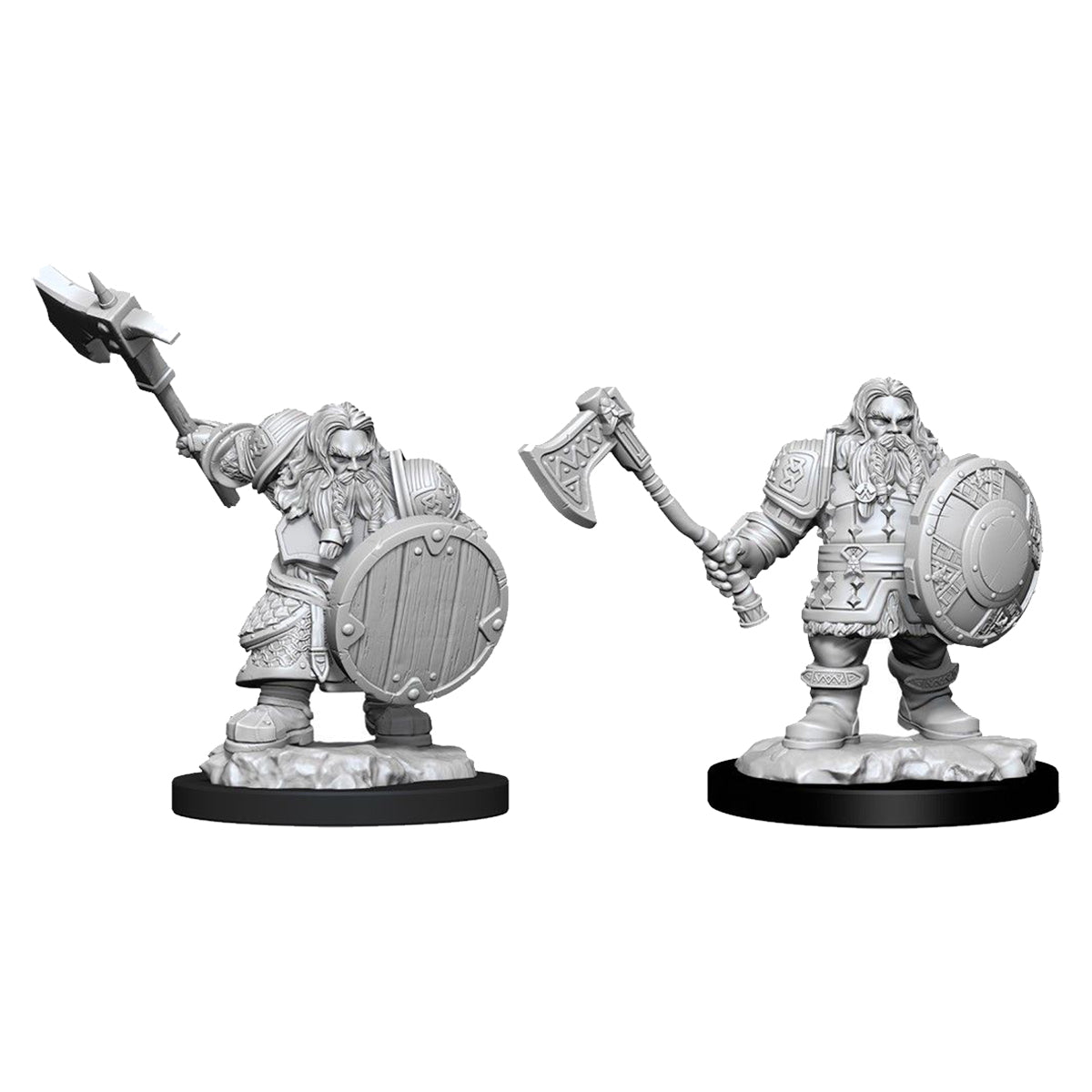 D&D Nolzurs Marvelous Unpainted Miniatures Male Dwarf Fighter