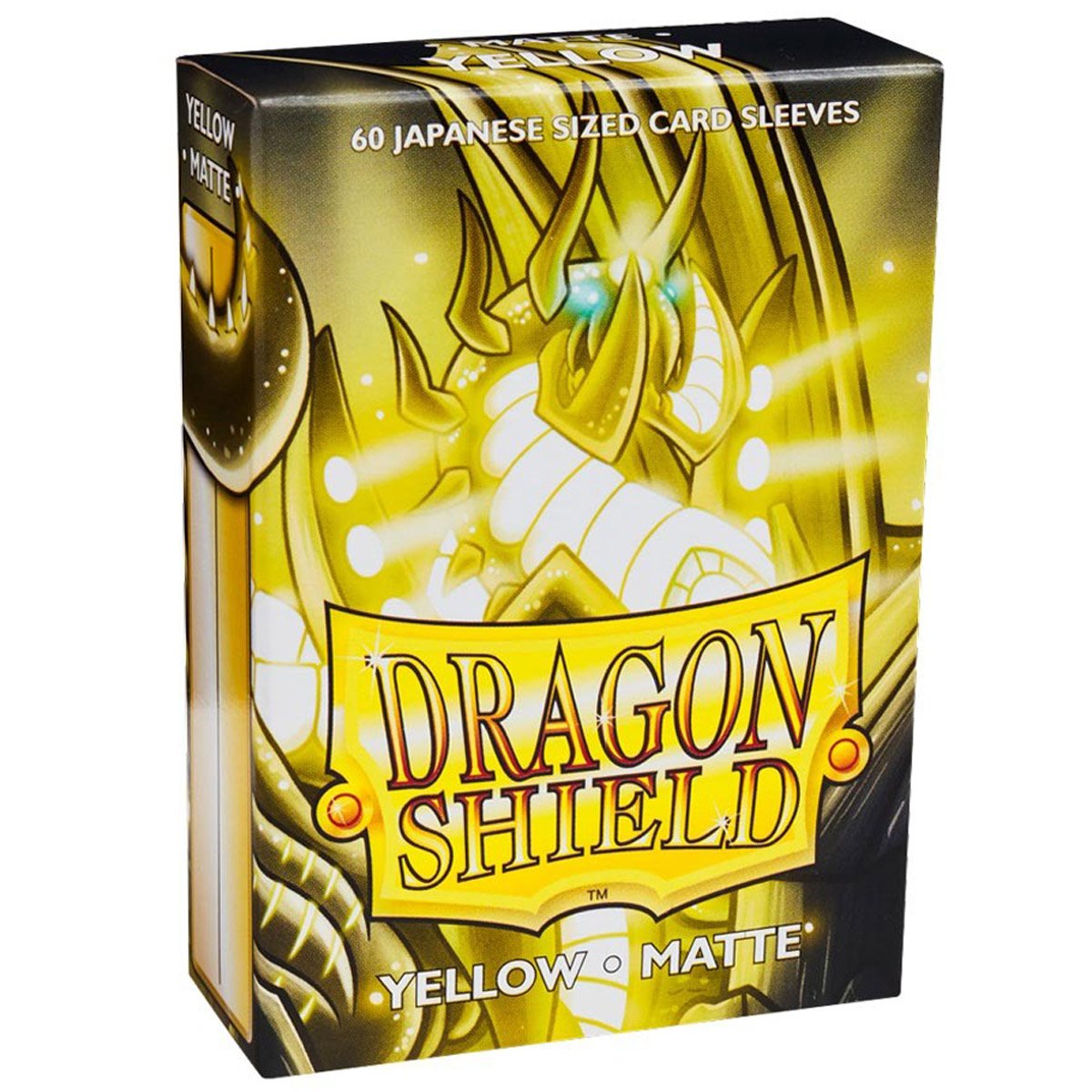 Dragon Shield Japanese 60ct Matte Yellow Sleeves 59x86mm
