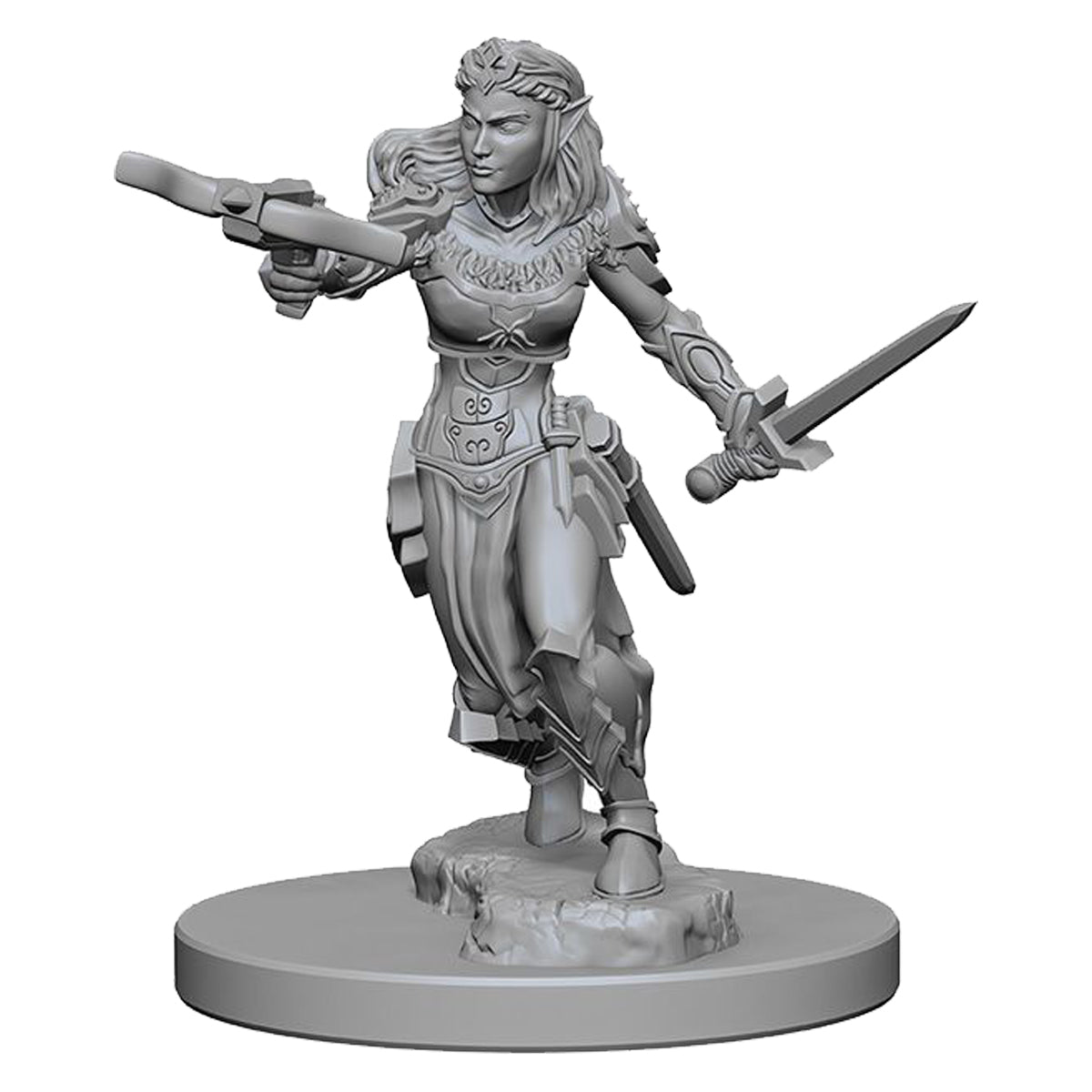 D&D Nolzurs Marvelous Unpainted Miniatures Elf Female Ranger