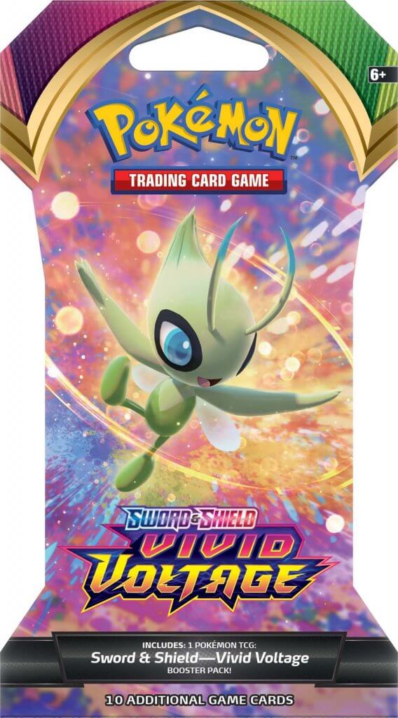 Pokemon TCG Sword and Shield Vivid Voltage Booster Blister