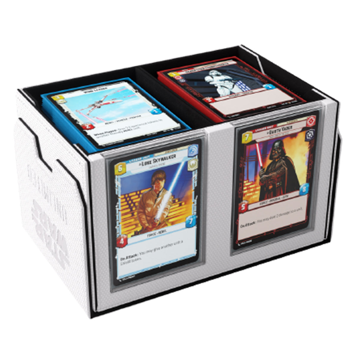 Gamegenic Star Wars Unlimited Double Deck Pod - White/Black