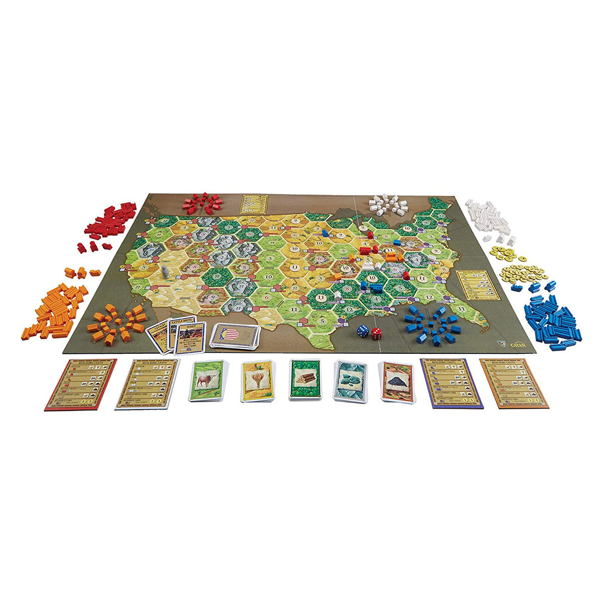 Catan Histories Settlers of America Trails to Rails