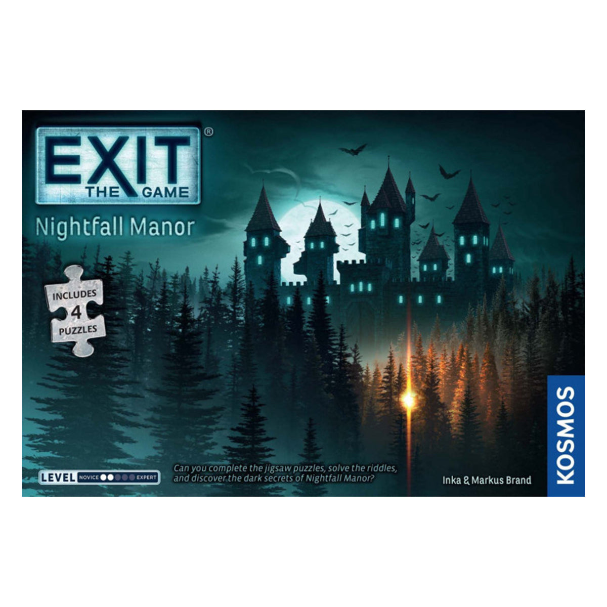 Exit the Game Nightfall Manor PUZZLE (Jigsaw Puzzle and Game)