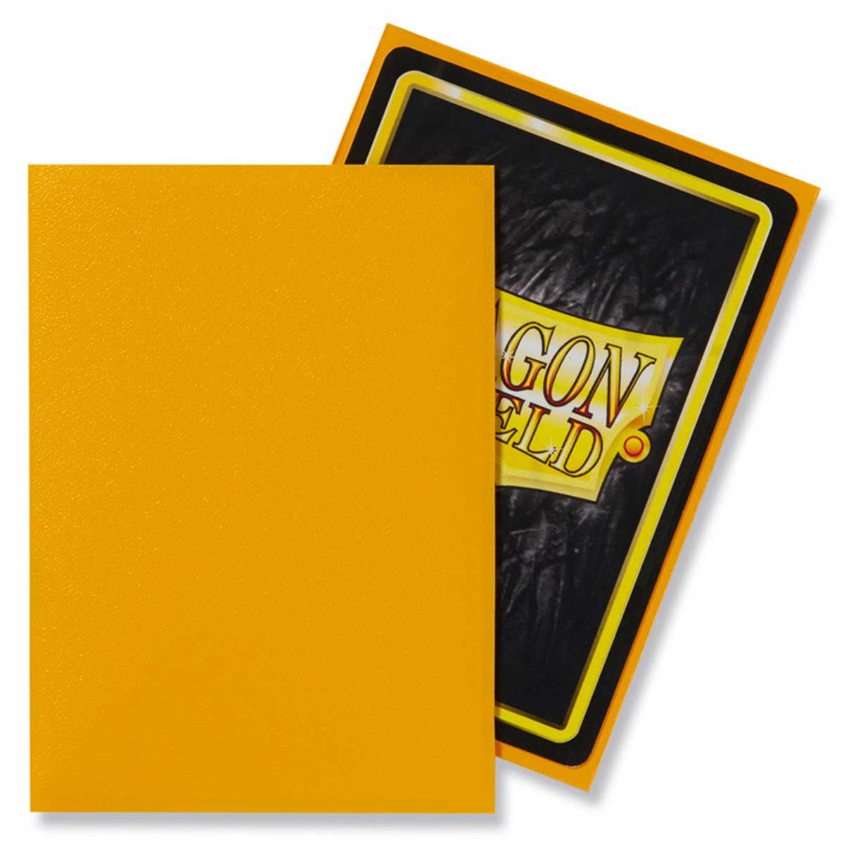 Dragon Shield Standard 100ct Matte Yellow Sleeves 63x88mm