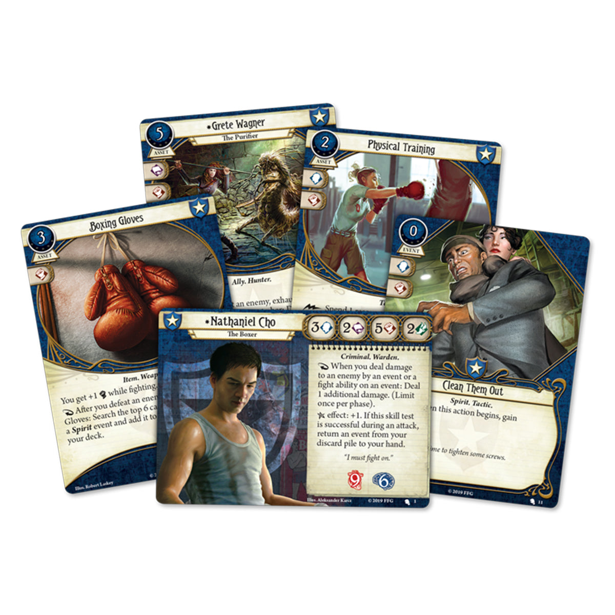 Arkham Horror LCG Nathaniel Cho Investigator Starter Deck