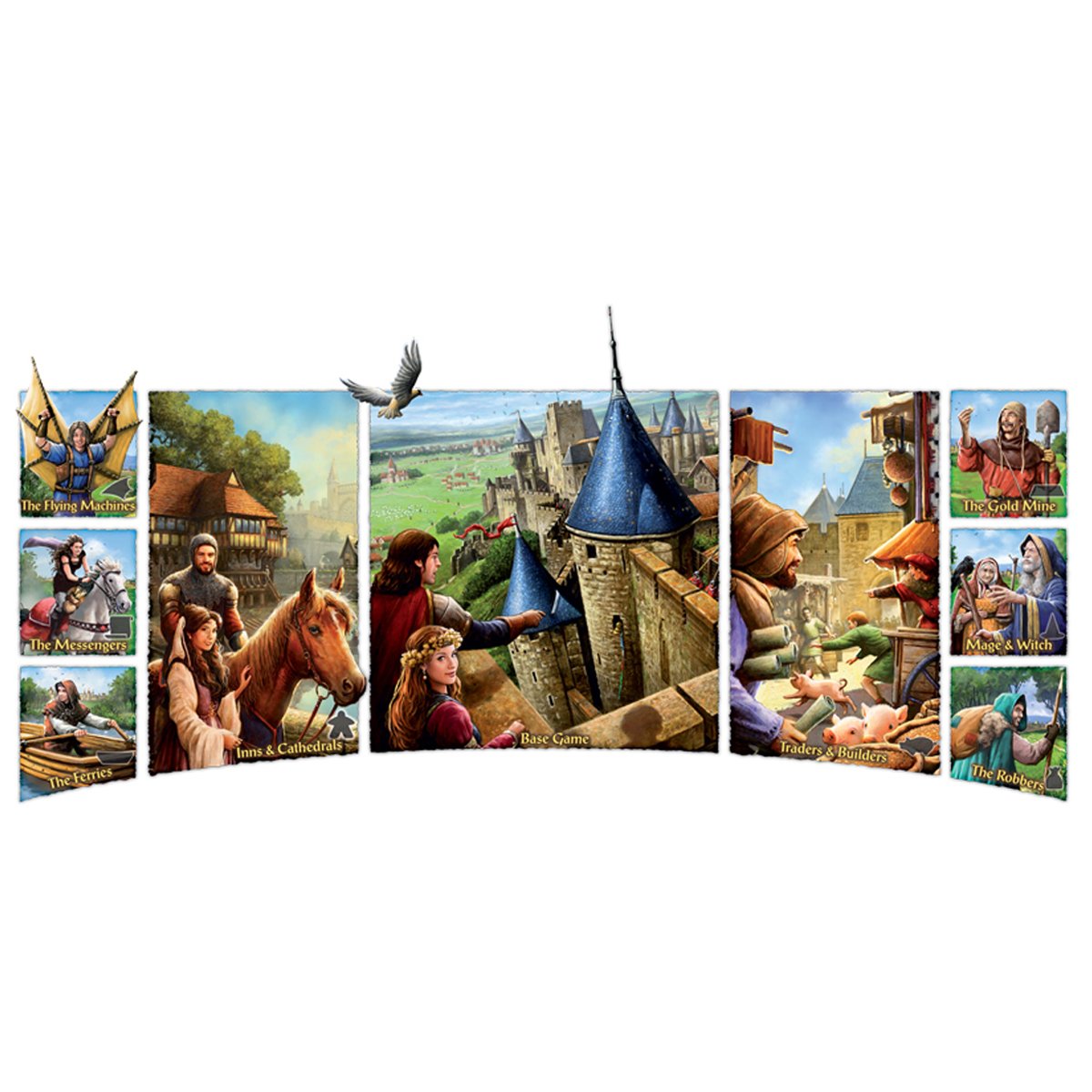 Carcassonne Big Box – Gameology