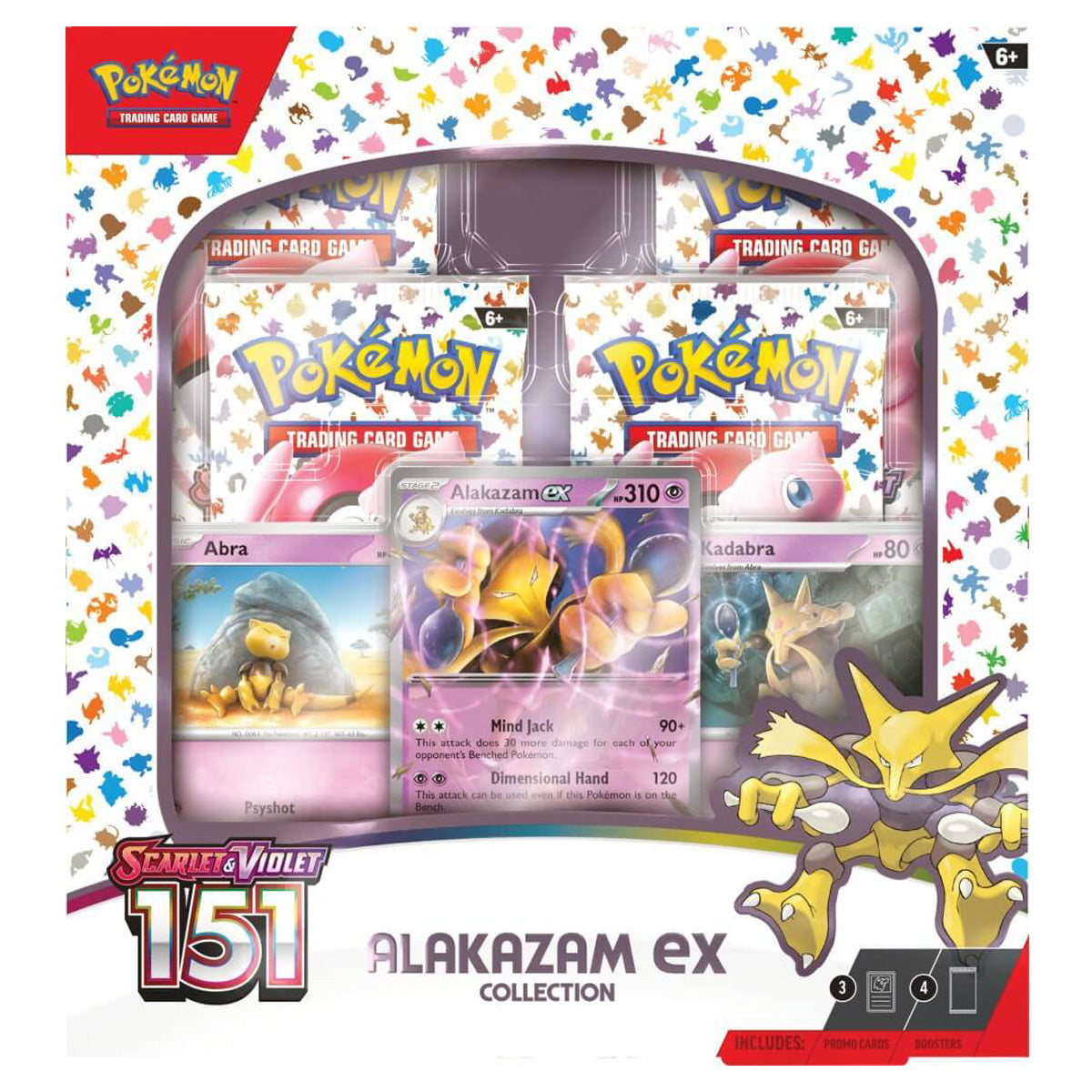 POKEMON TCG Scarlet & Violet 151 Collection—Alakazam ex