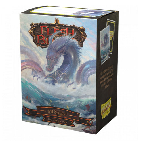 Dragon Shield Standard 100ct Matte Art Flesh and Blood Miragai Sleeves