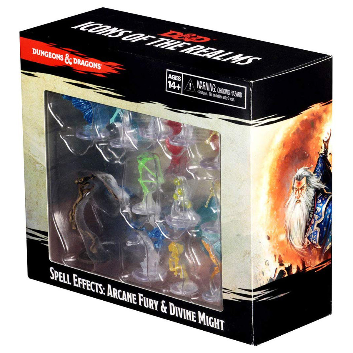 Dungeons & Dragons Spell Effects Arcane Fury & Divine Might Pre Painted Miniature Pack