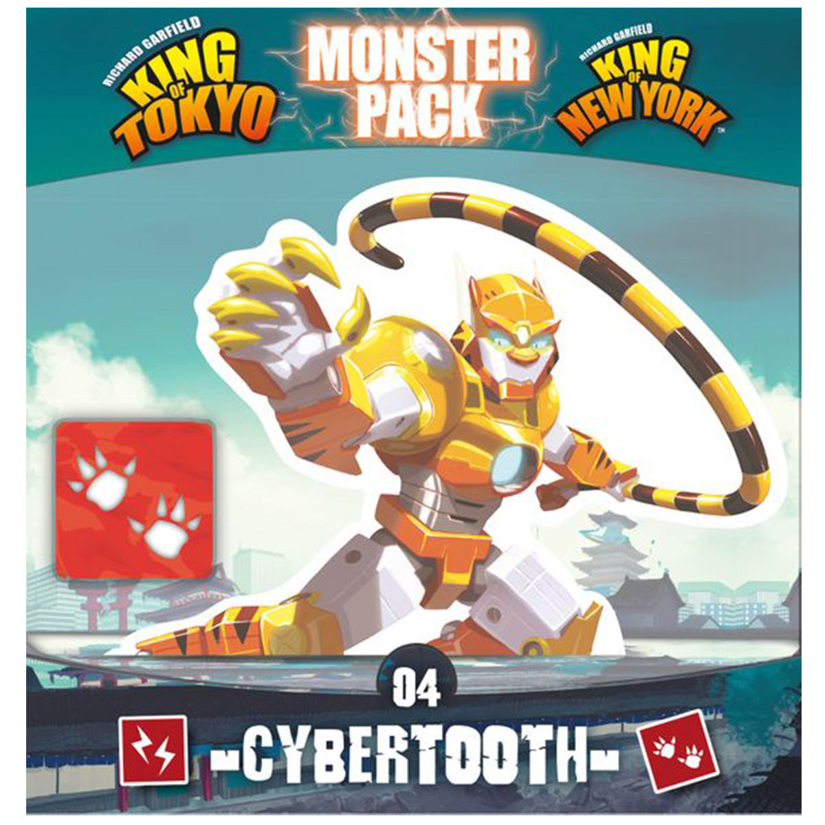 King of Tokyo Cybertooth Monster Pack Expansion