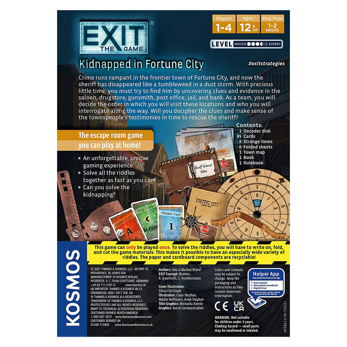Exit the Game The Dastardly Kidnapping in Fortune City