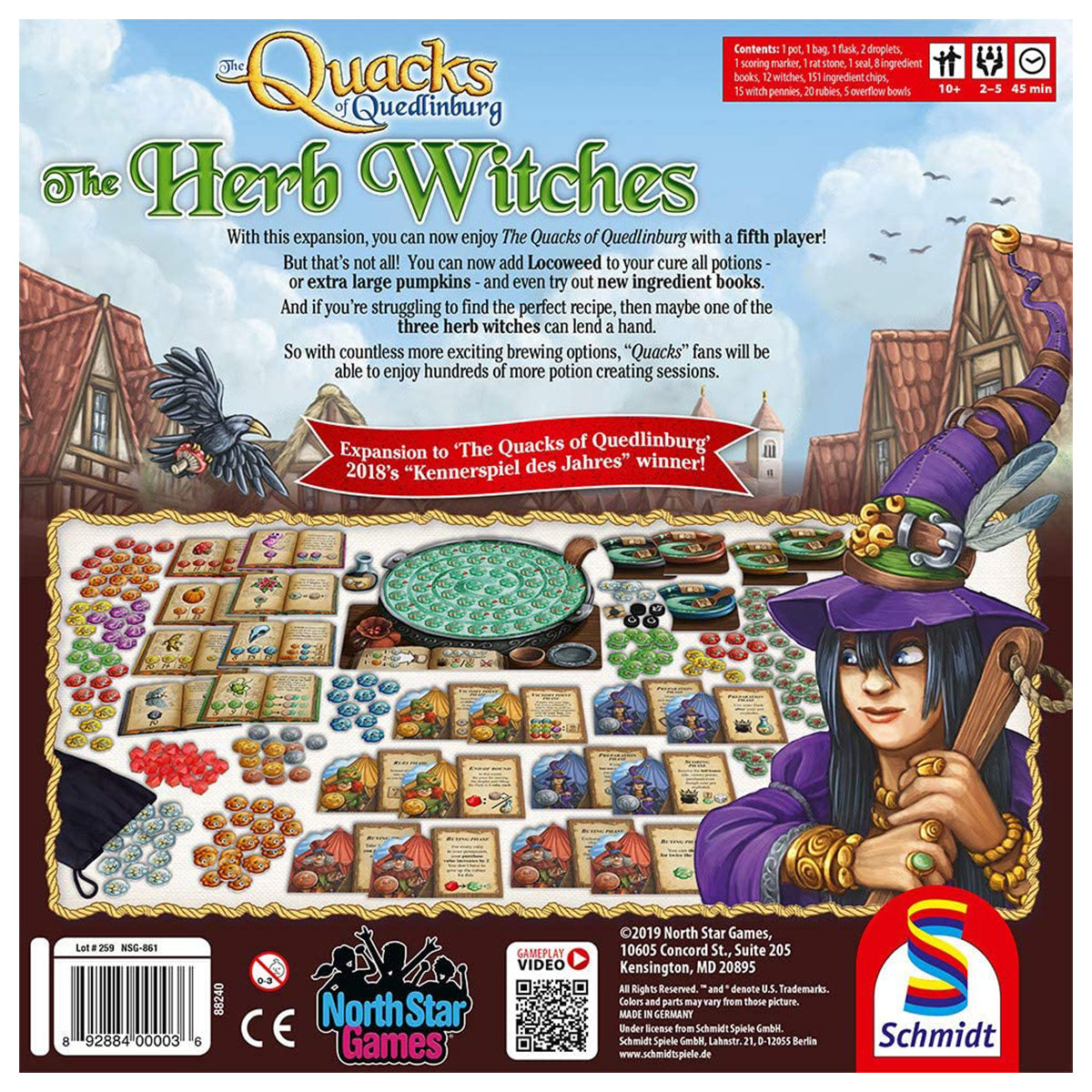 The Quacks of Quedlinburg The Herb Witches Expansion