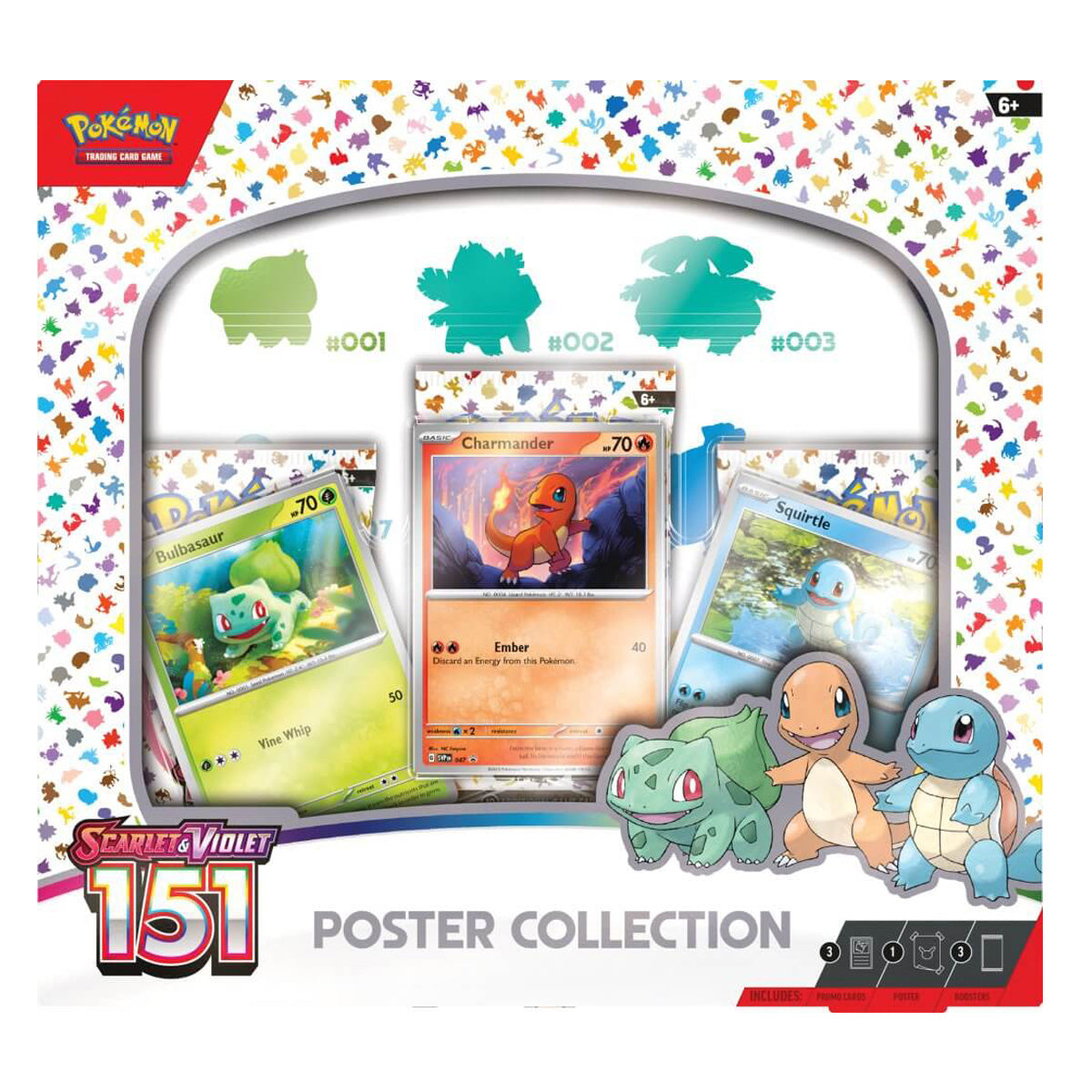 POKEMON TCG Scarlet & Violet 151 Poster Collection