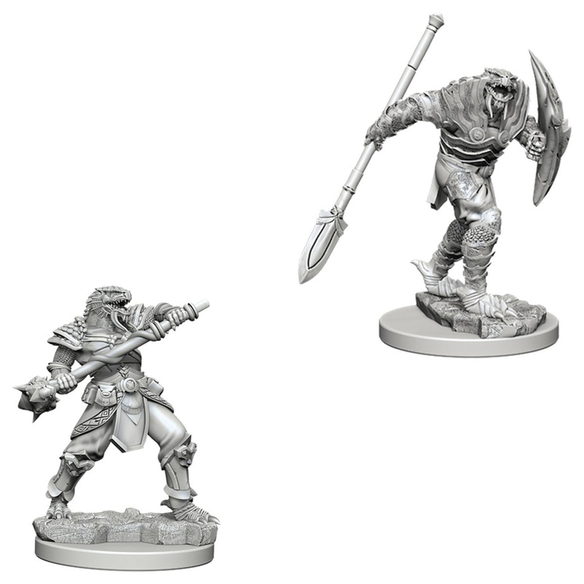 D&D Nolzurs Marvelous Miniatures Dragonborn Male Fighter with Spear