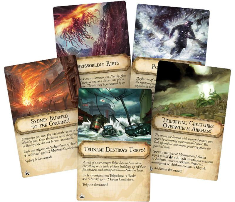 Eldritch Horror Cities in Ruin Expansion