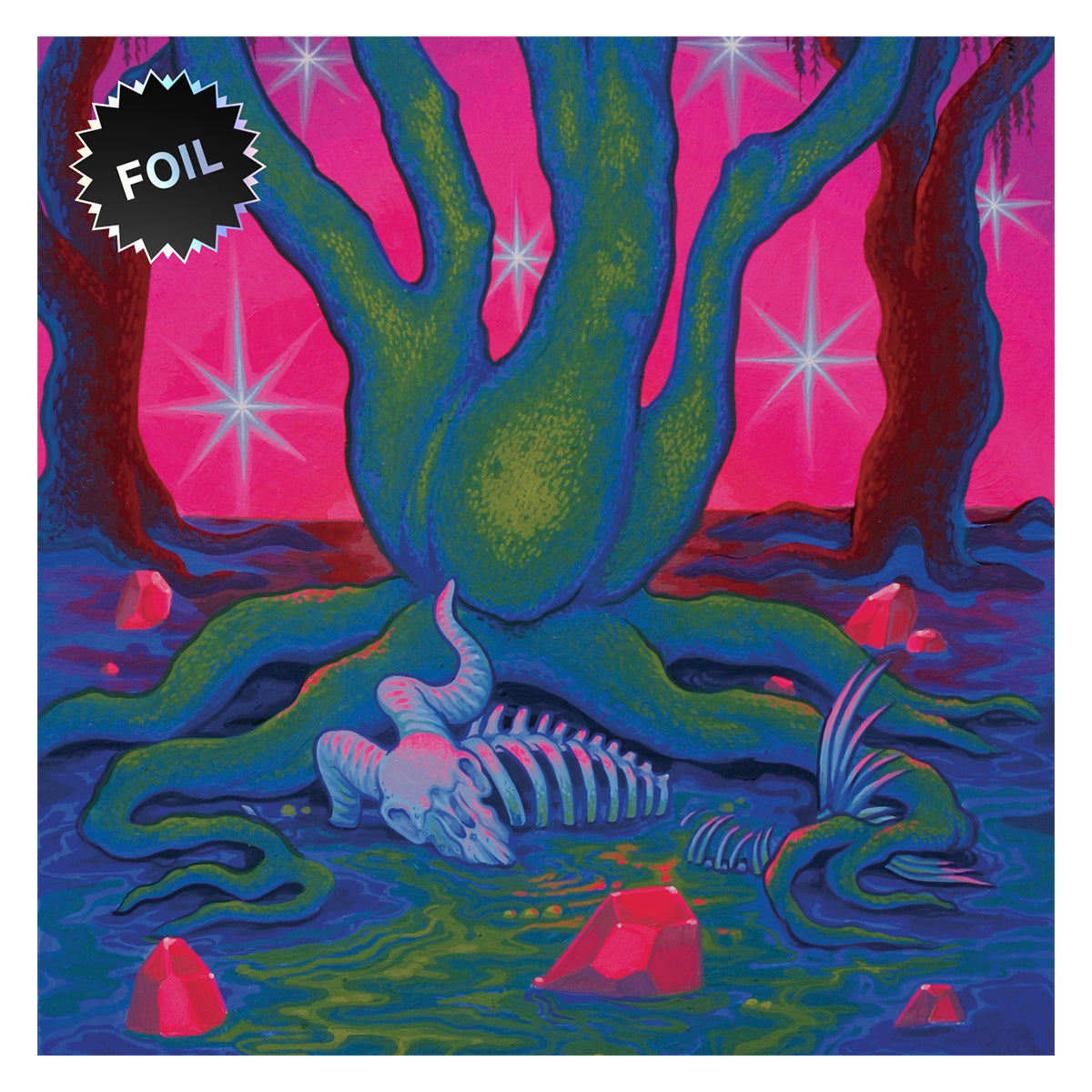 Secret Lair The Astrology Lands: Capricorn Foil Edition Magic the Gathering