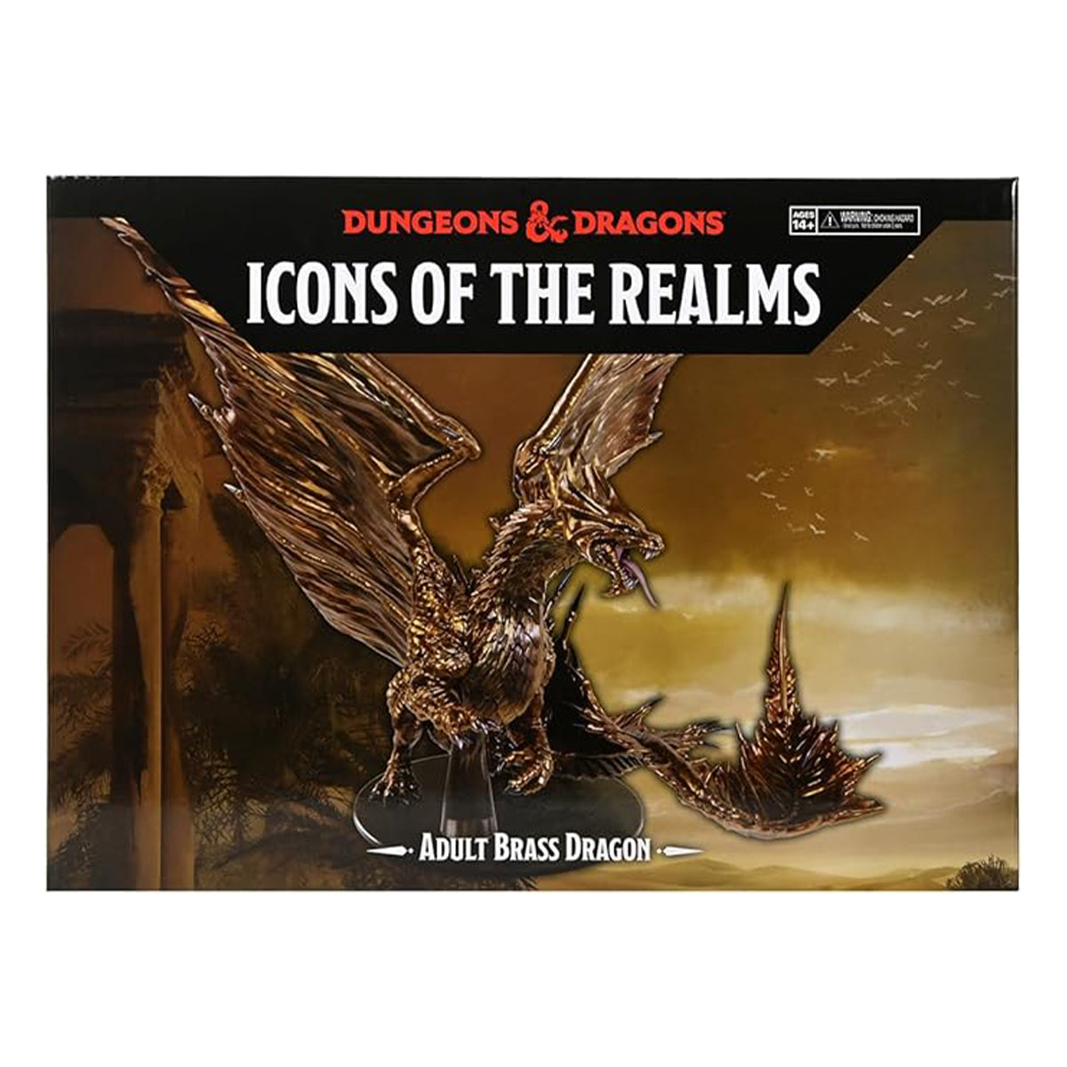 D&D Icons of the Realms Adult Brass Dragon