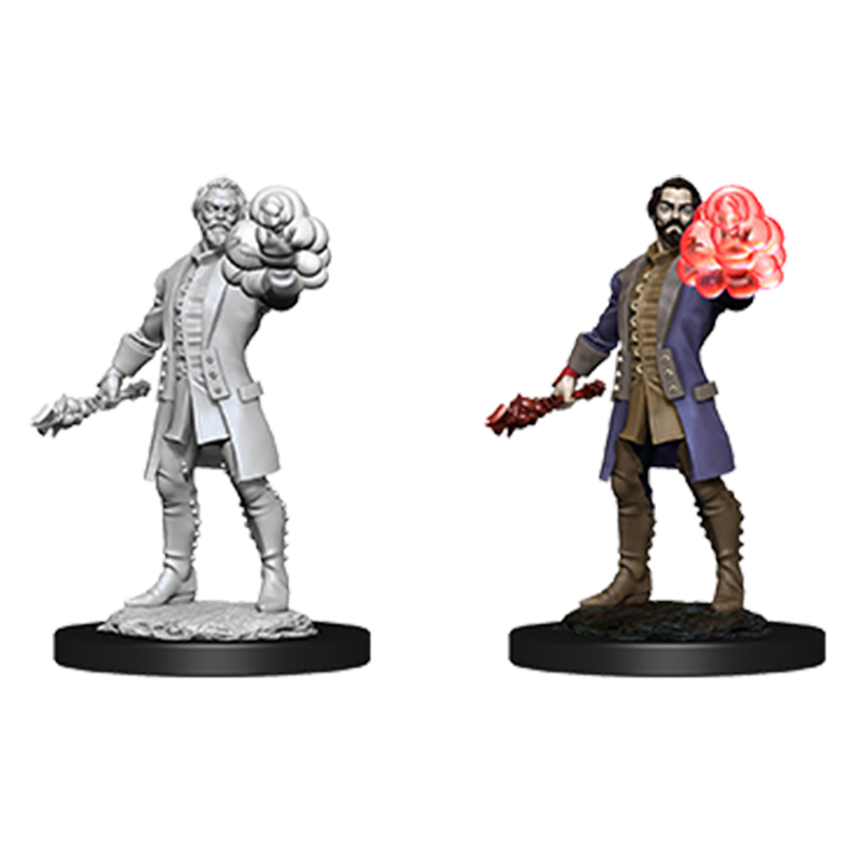 D&D Nolzurs Marvelous Unpainted Miniatures Male Human Warlock
