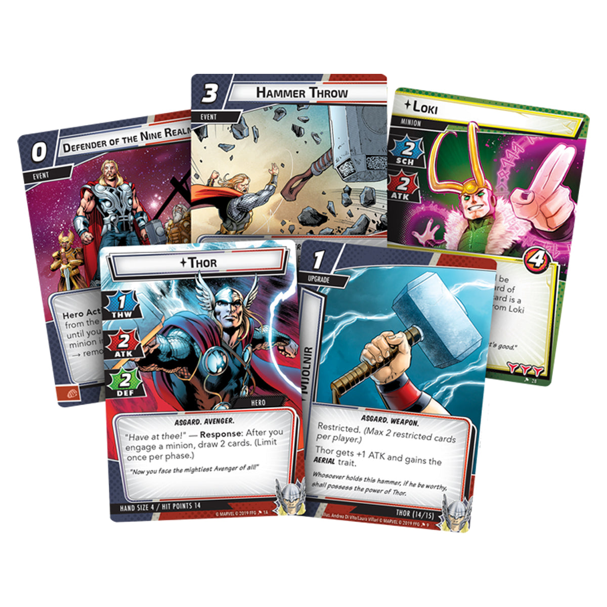 Marvel Champions LCG Thor Hero Pack
