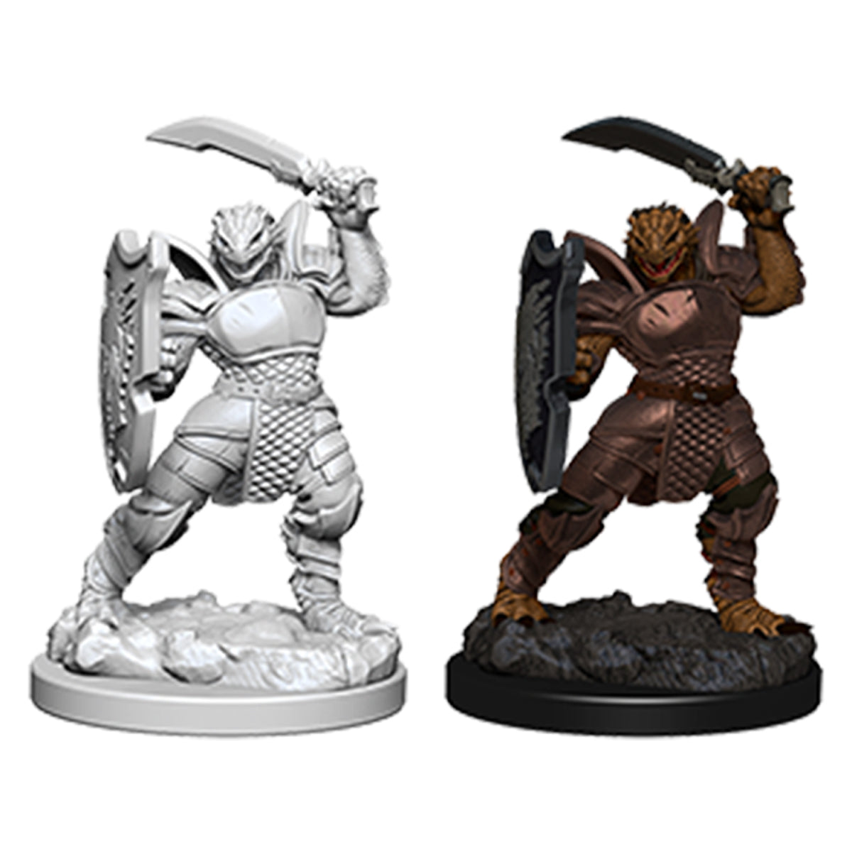 D&D Nolzurs Marvelous Unpainted Miniatures Dragonborn Female Paladin