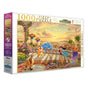 Harlington Thomas Kinkade PQ Disney Jasmine Dancing in the Desert Sunset 1000 pieces