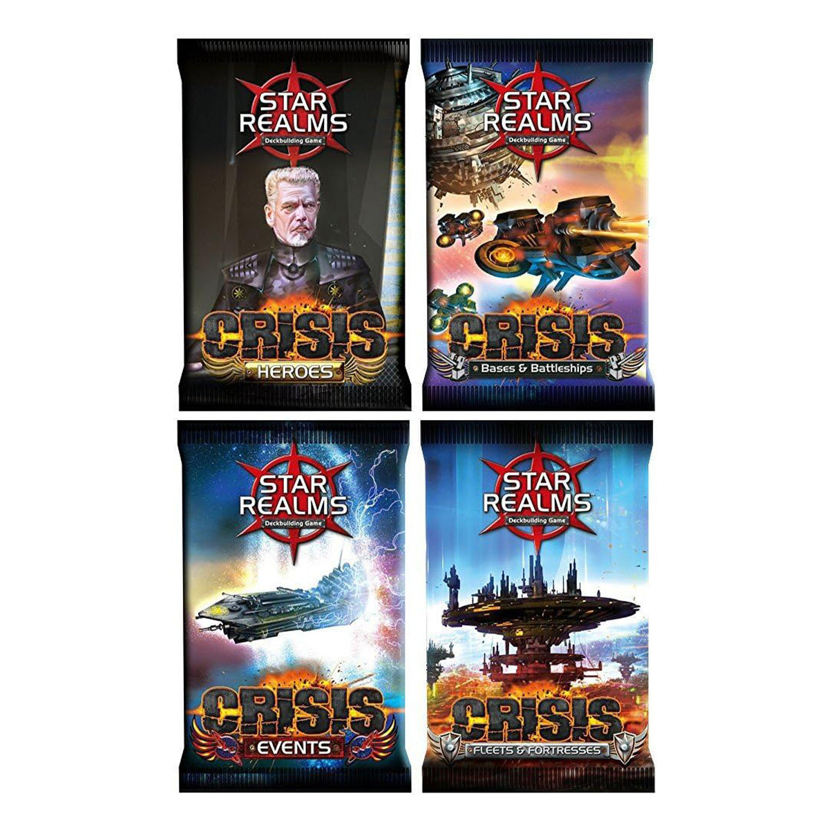 Star Realms Crisis Expansion Packs (Set of 4)