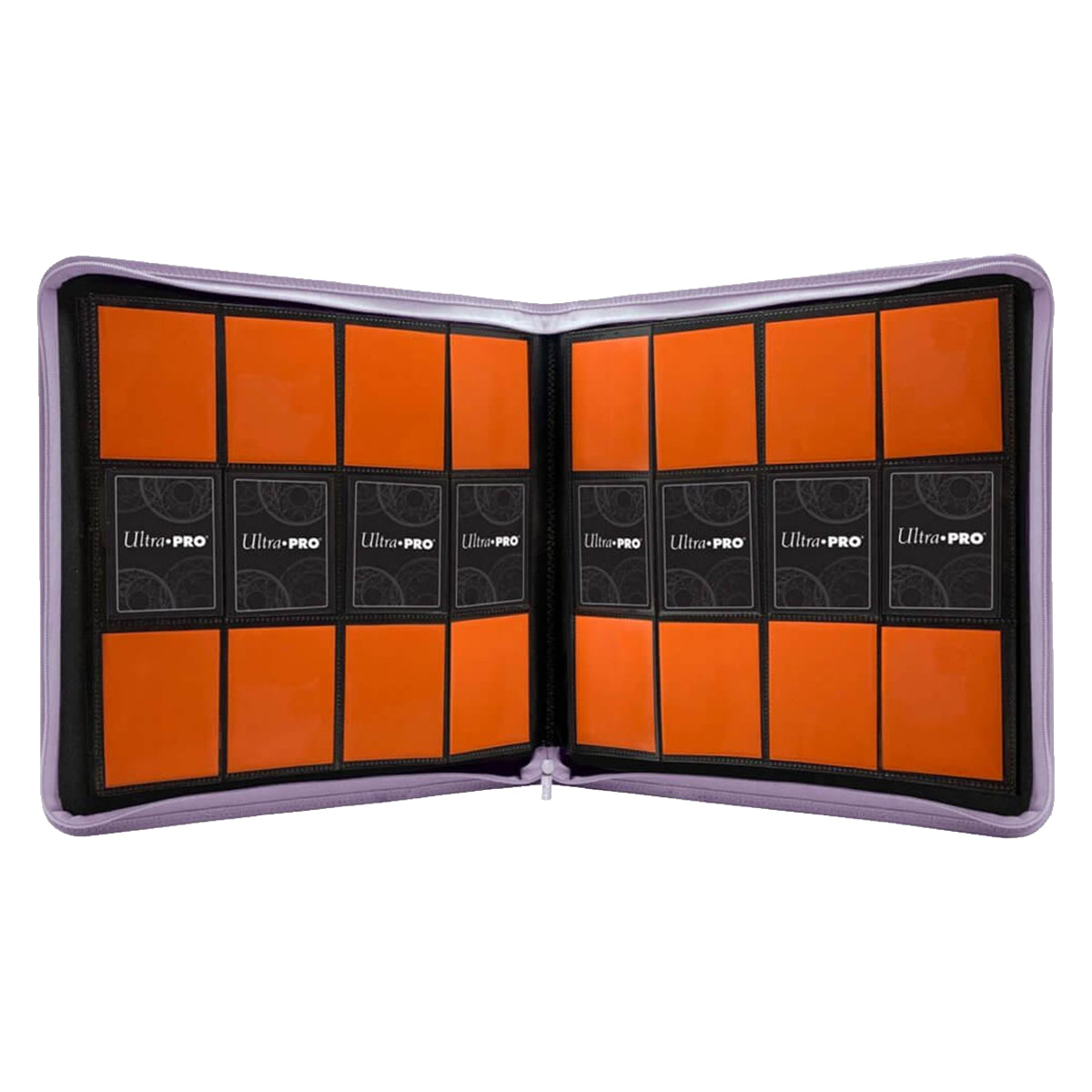 ULTRA PRO Binder 12 pocket Zippered PRO Binder Purple