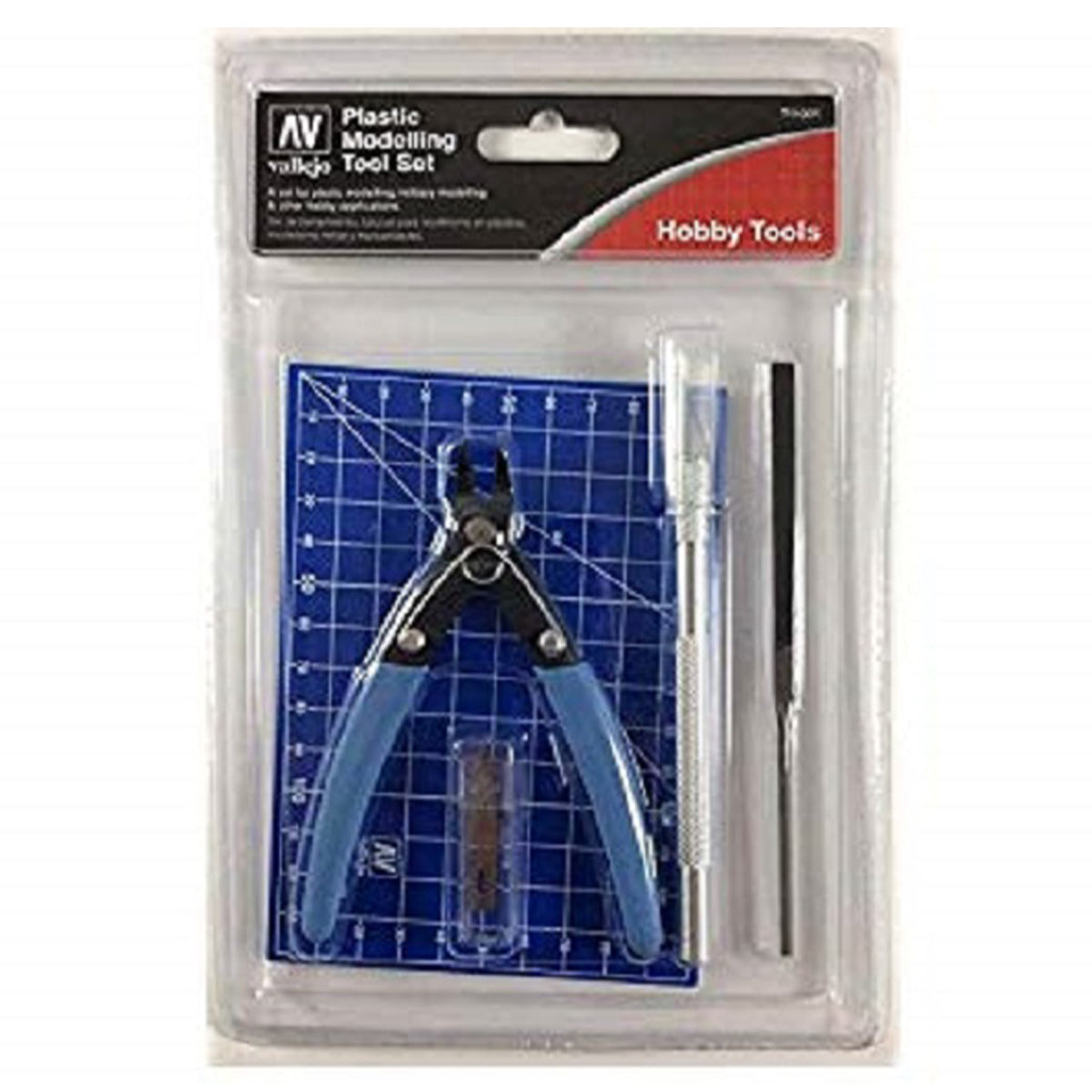 Vallejo Hobby Tools - 9pc Plastic Modelling Tool set