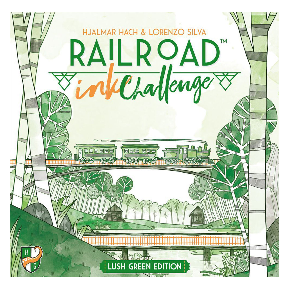 Railroad Ink Challenge Lush Green