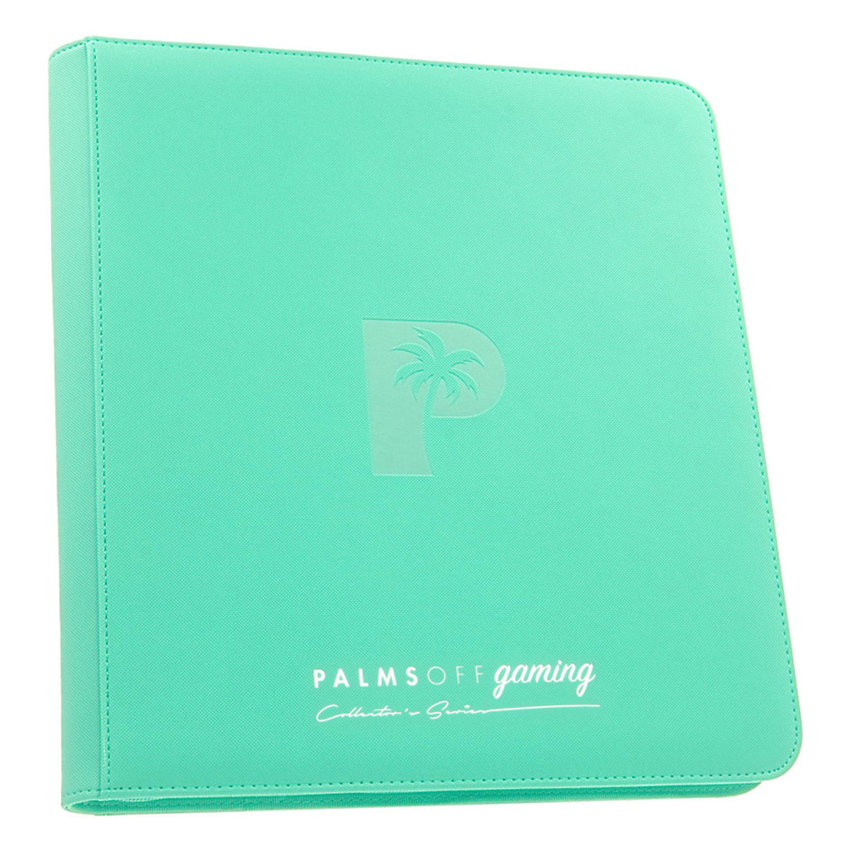 Collector's Series 12 Pocket Zip Trading Card Binder - TURQUOISE
