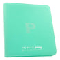Collector's Series 12 Pocket Zip Trading Card Binder - TURQUOISE
