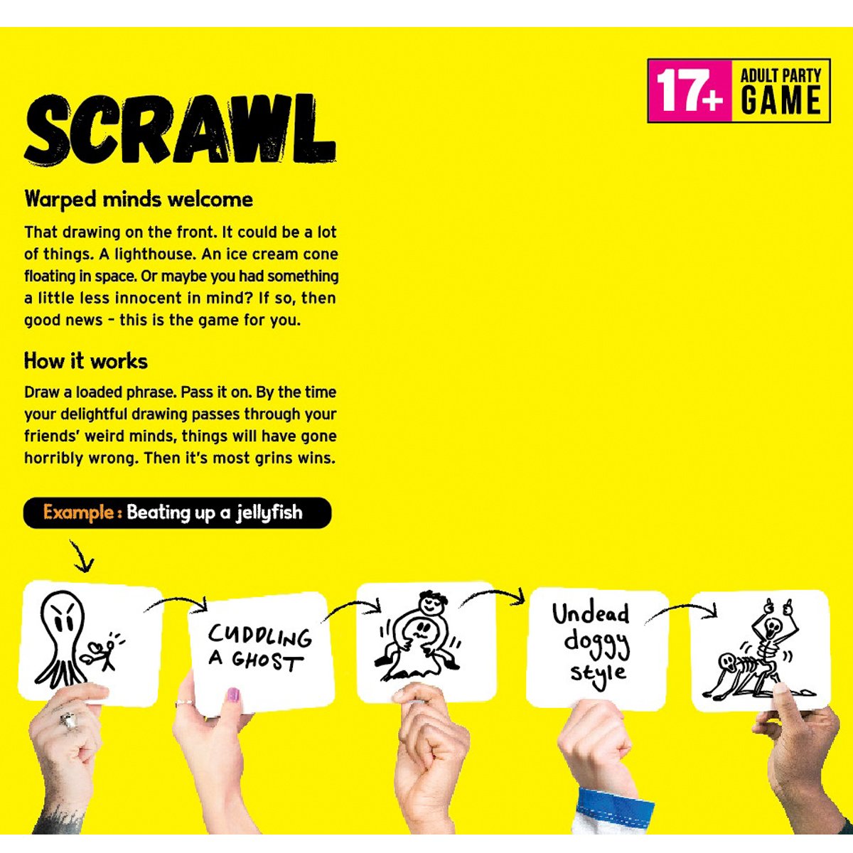 Scrawl | Card Game – Gameology product